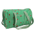Groen hart Duffel bag