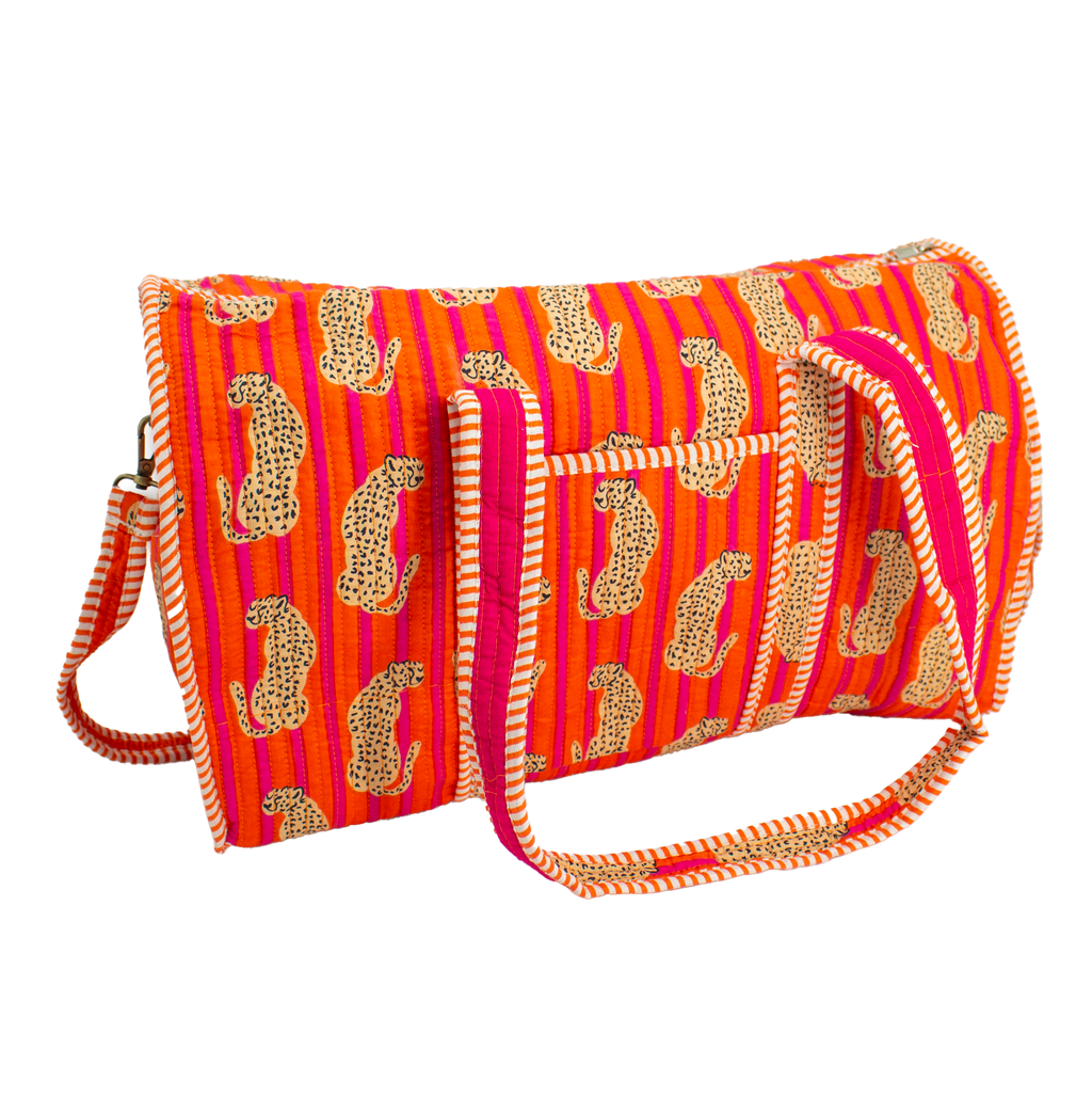 Oranje Cheeta Duffel bag