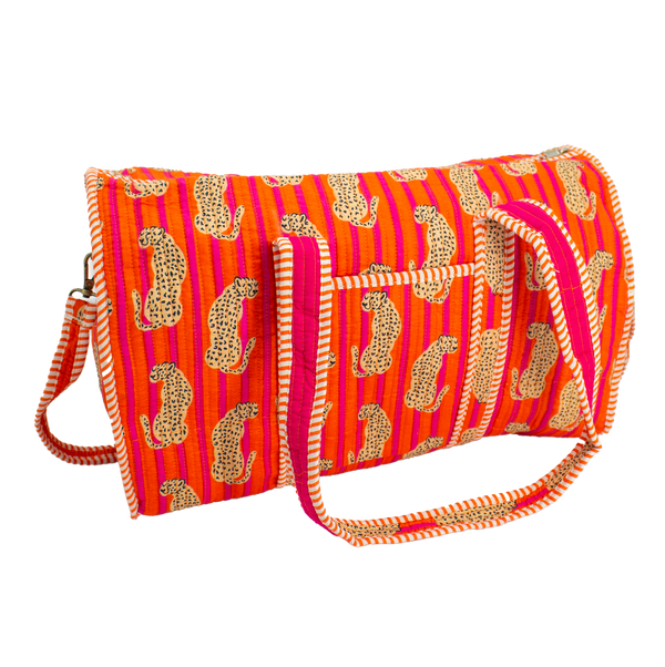 Oranje Cheeta Duffel bag