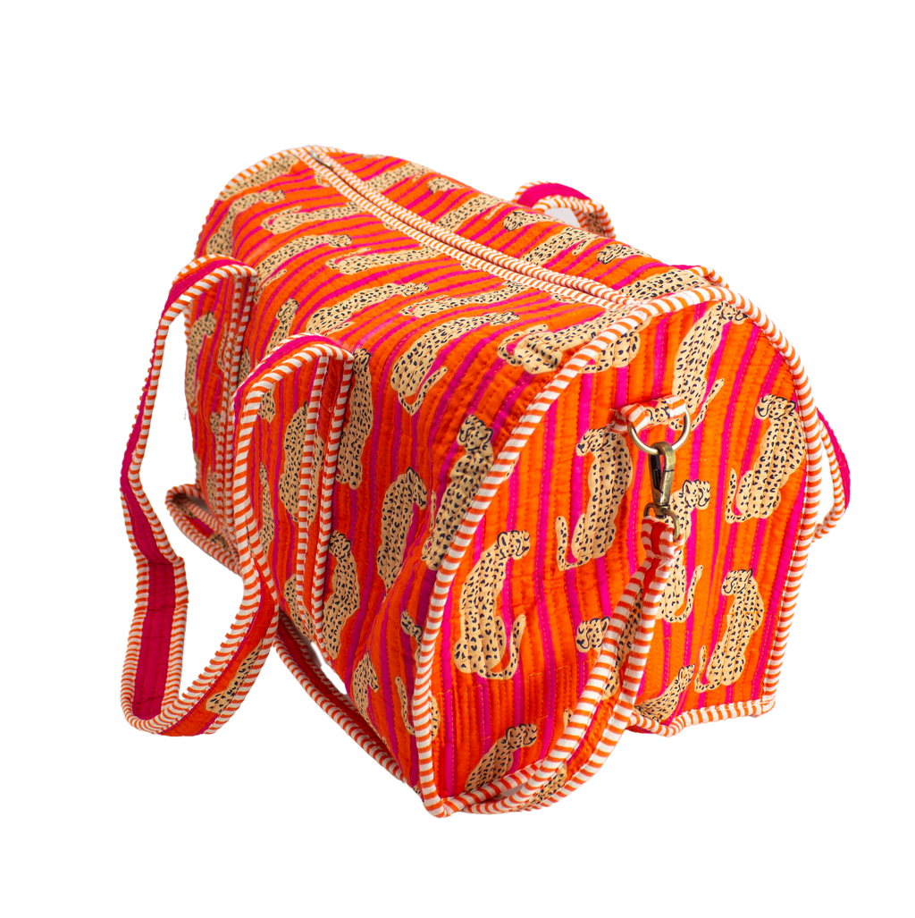 Oranje Cheeta Duffel bag