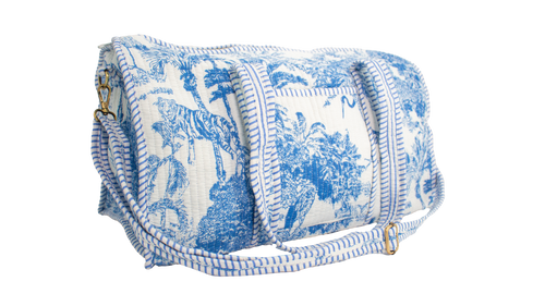 Blue Jungle Duffel bag