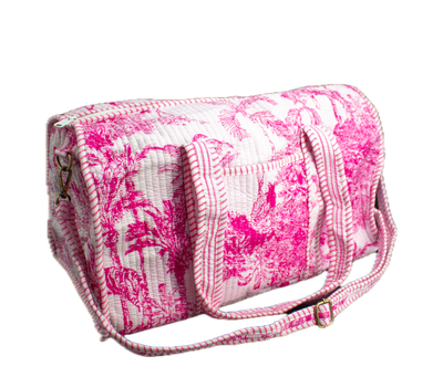 Roze Jungle Duffel bag
