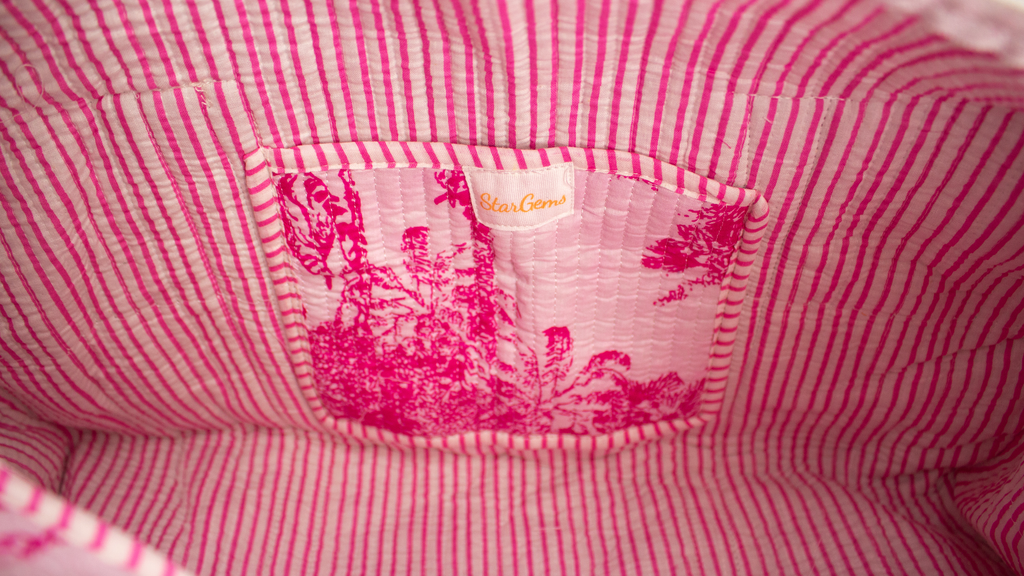 Roze Jungle Duffel bag