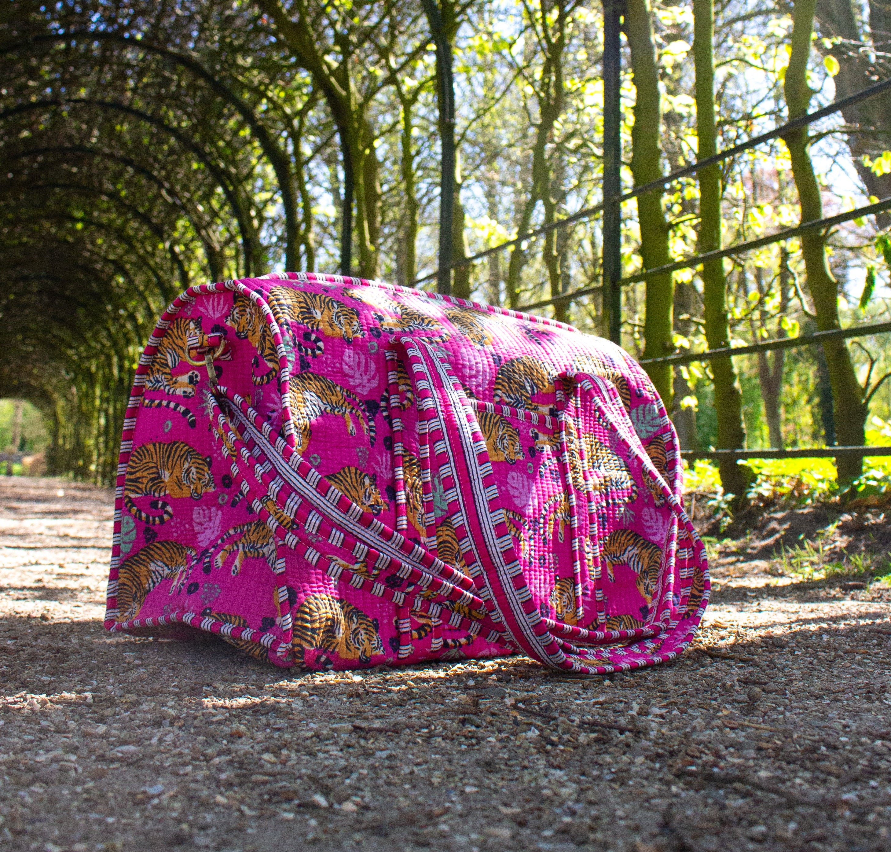 Slapende tijger Duffel bag