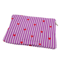 Paars hart Laptophoes