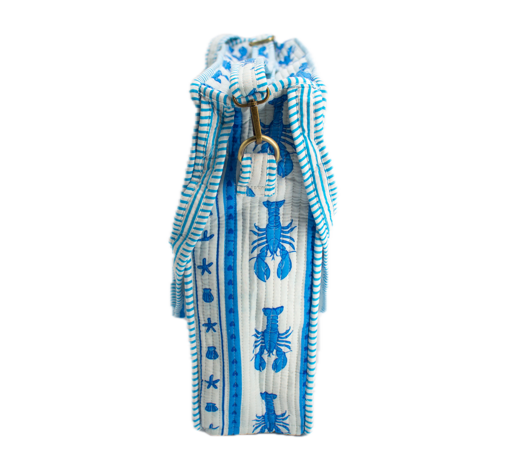 Blauwe Kreeft Travel tote