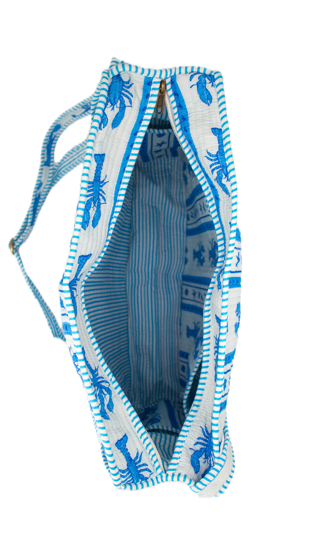 Blauwe Kreeft Travel tote
