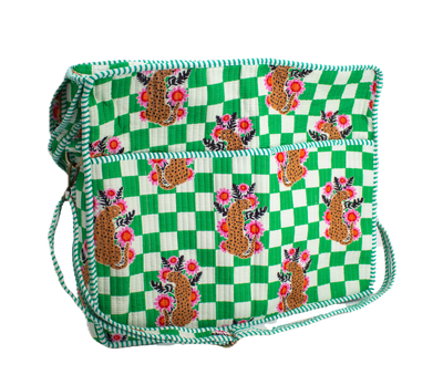 Racing Cheetah Travel Tote