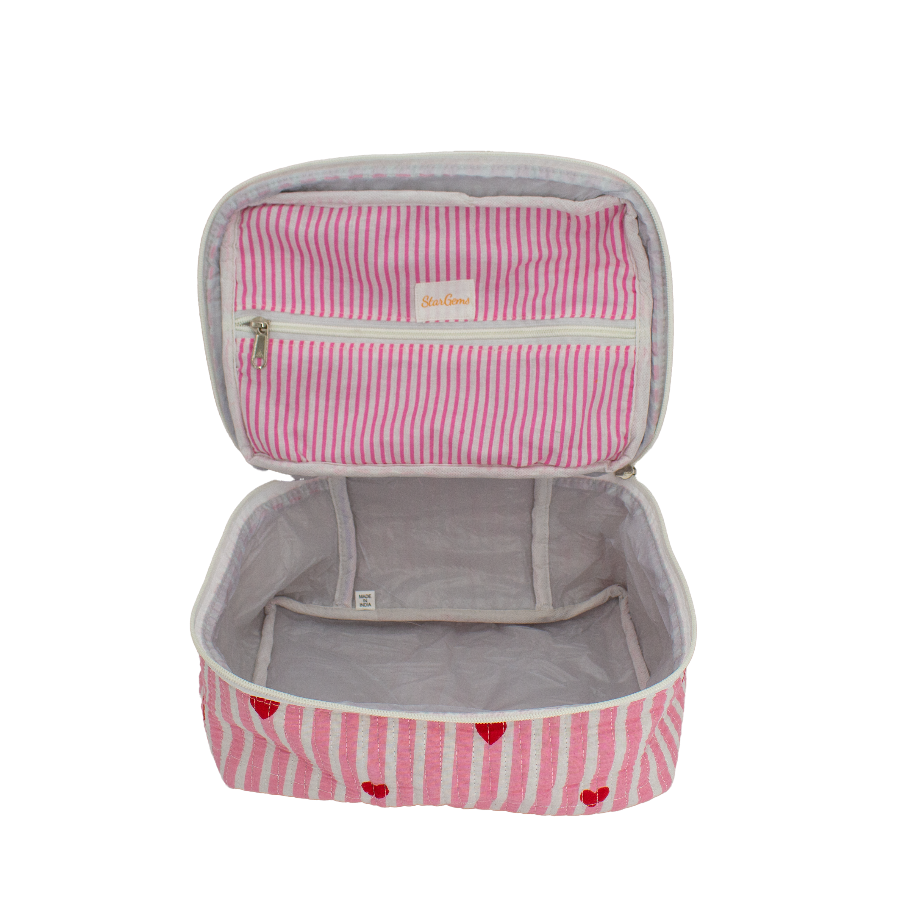 Babyroze hart Vanity bag