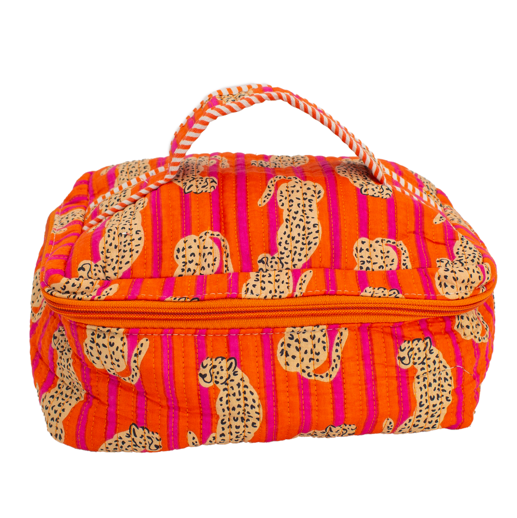 Oranje Cheeta Vanity bag