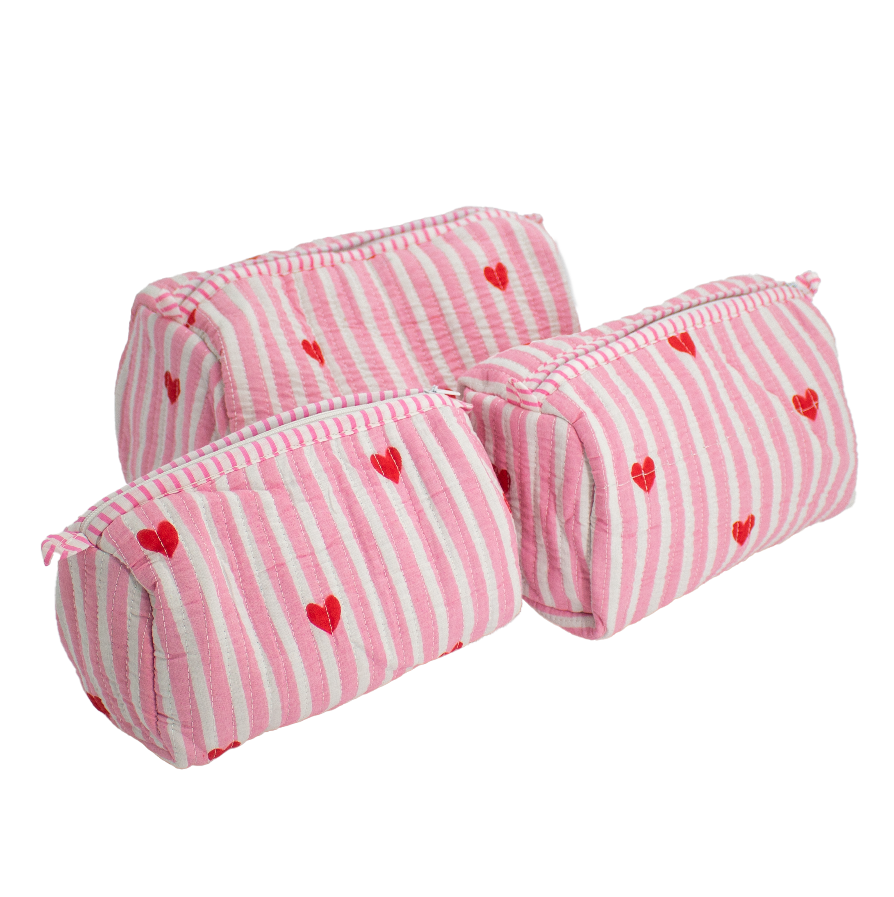 Babyroze hart Pouch set