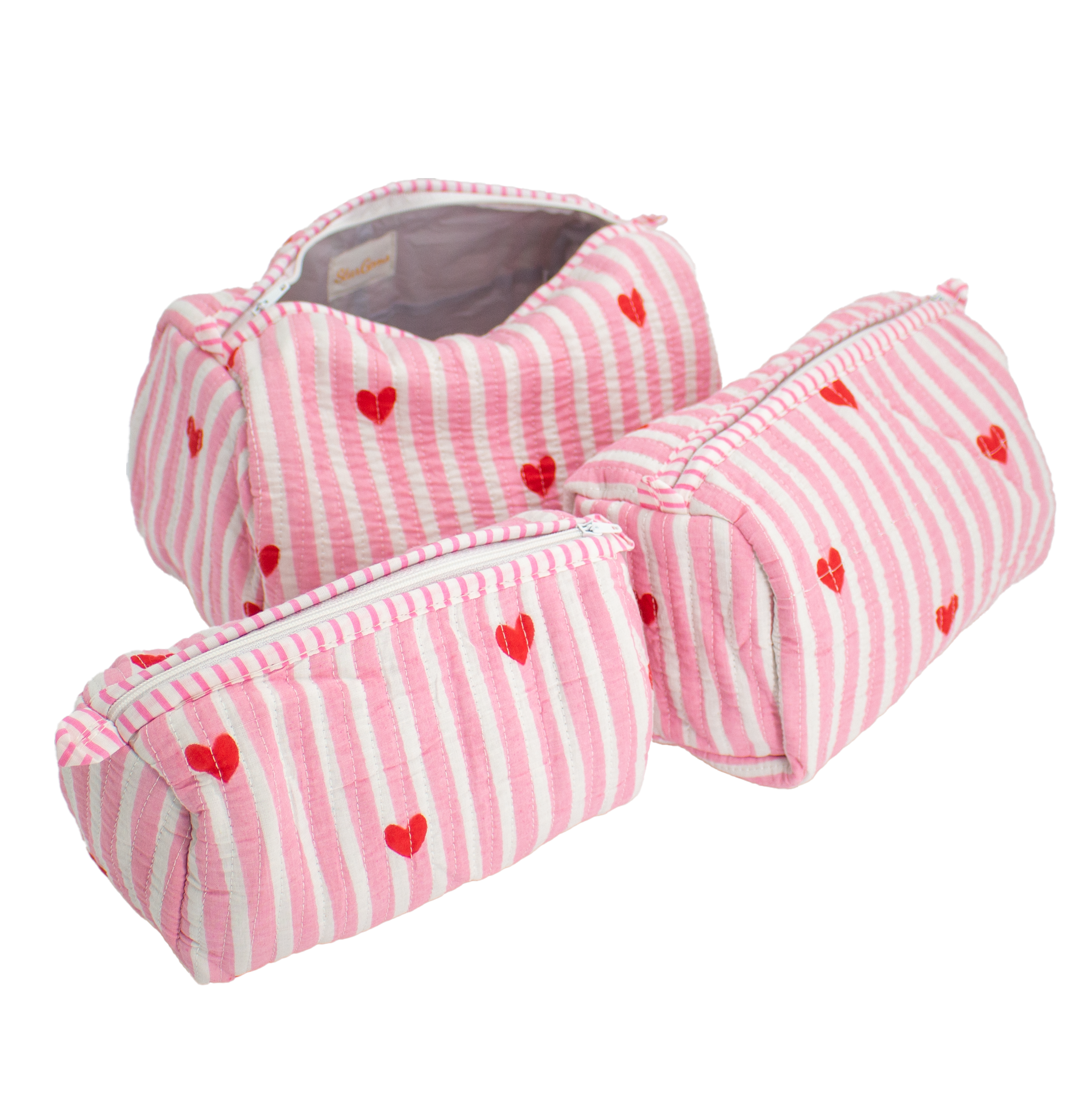 Babyroze hart Pouch set