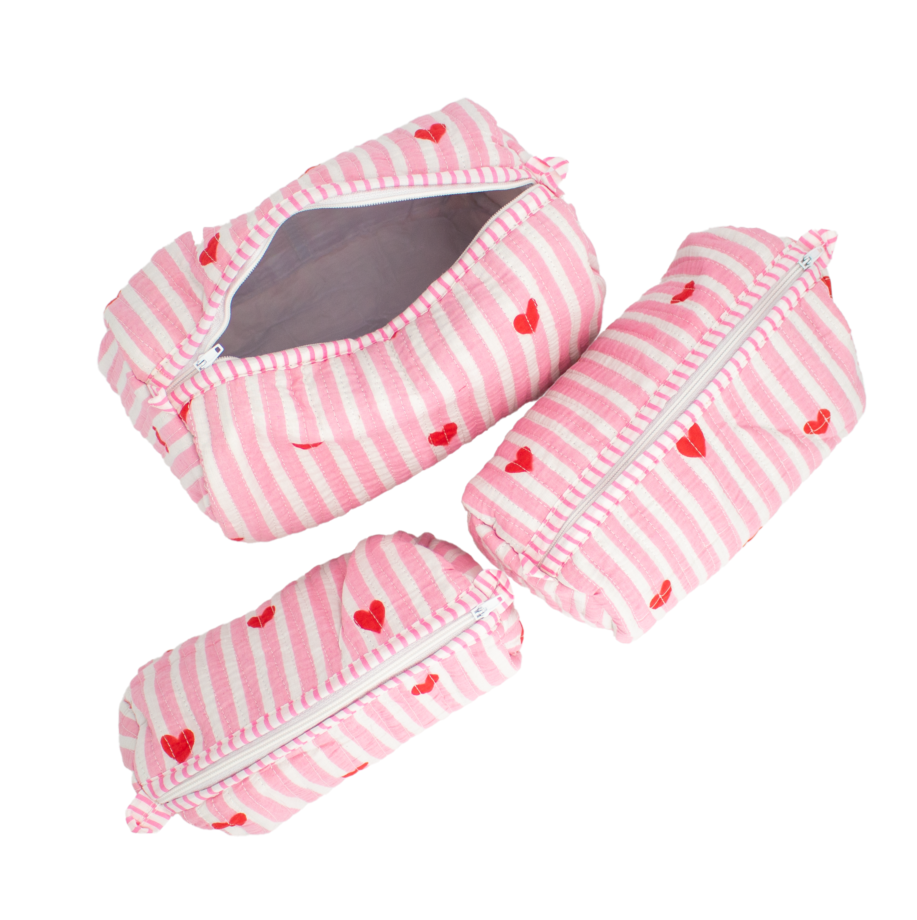 Babyroze hart Pouch set