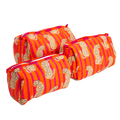 Ensemble de pochettes orange
