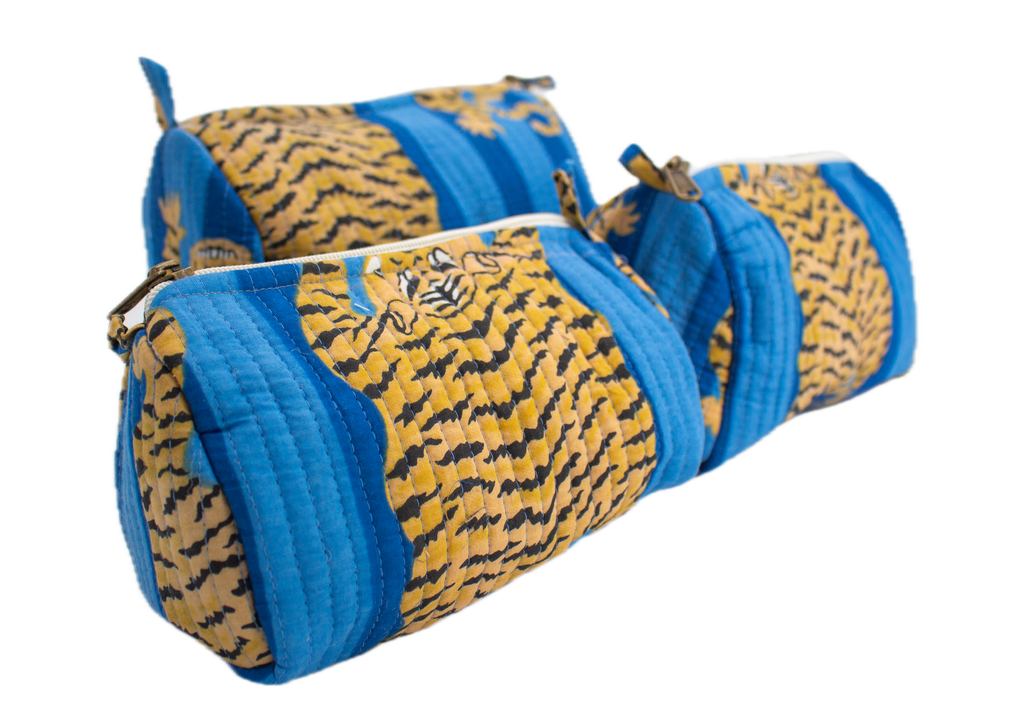 Blauwe Tijger Pouch set