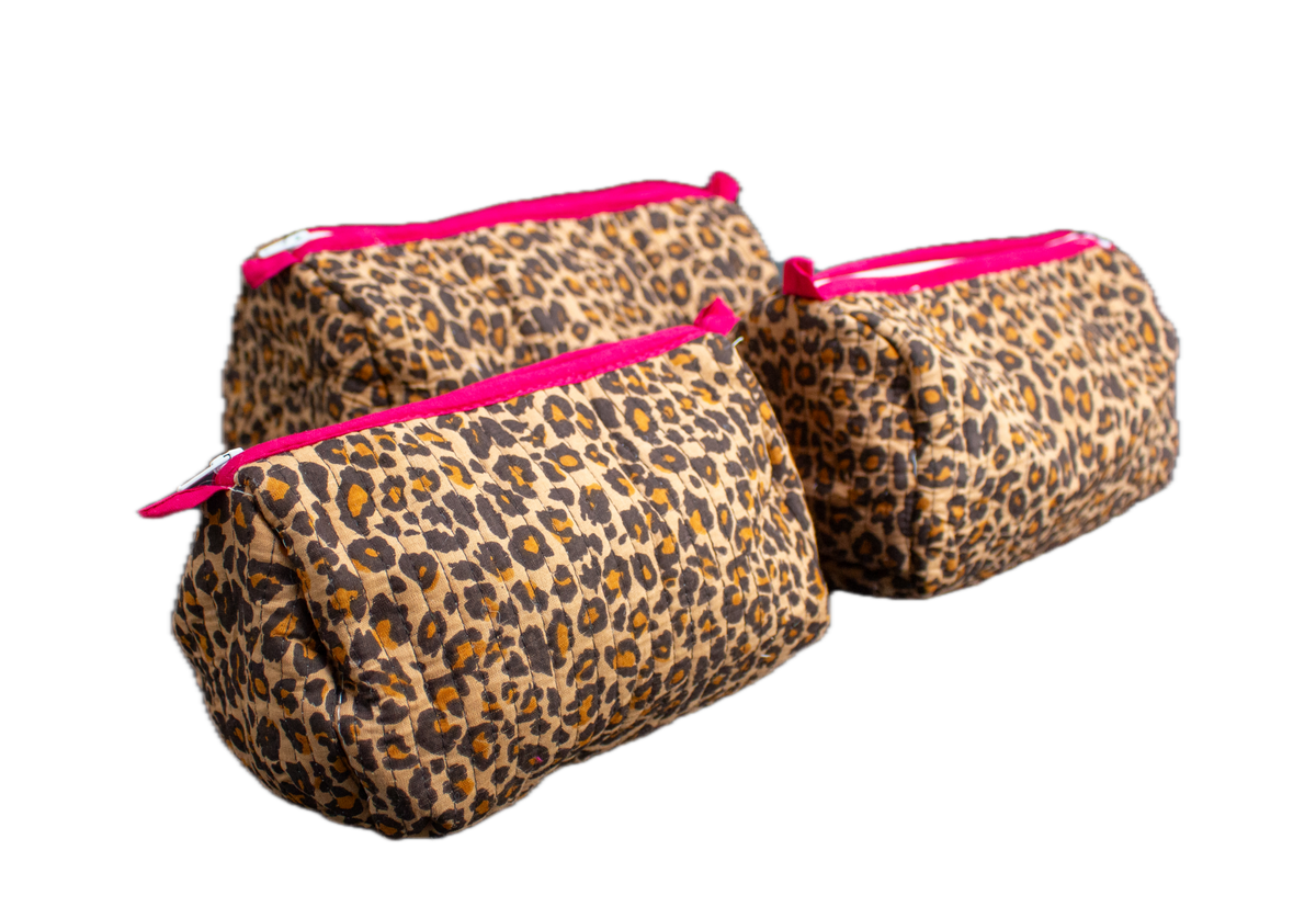 Roze Panter Pouch set