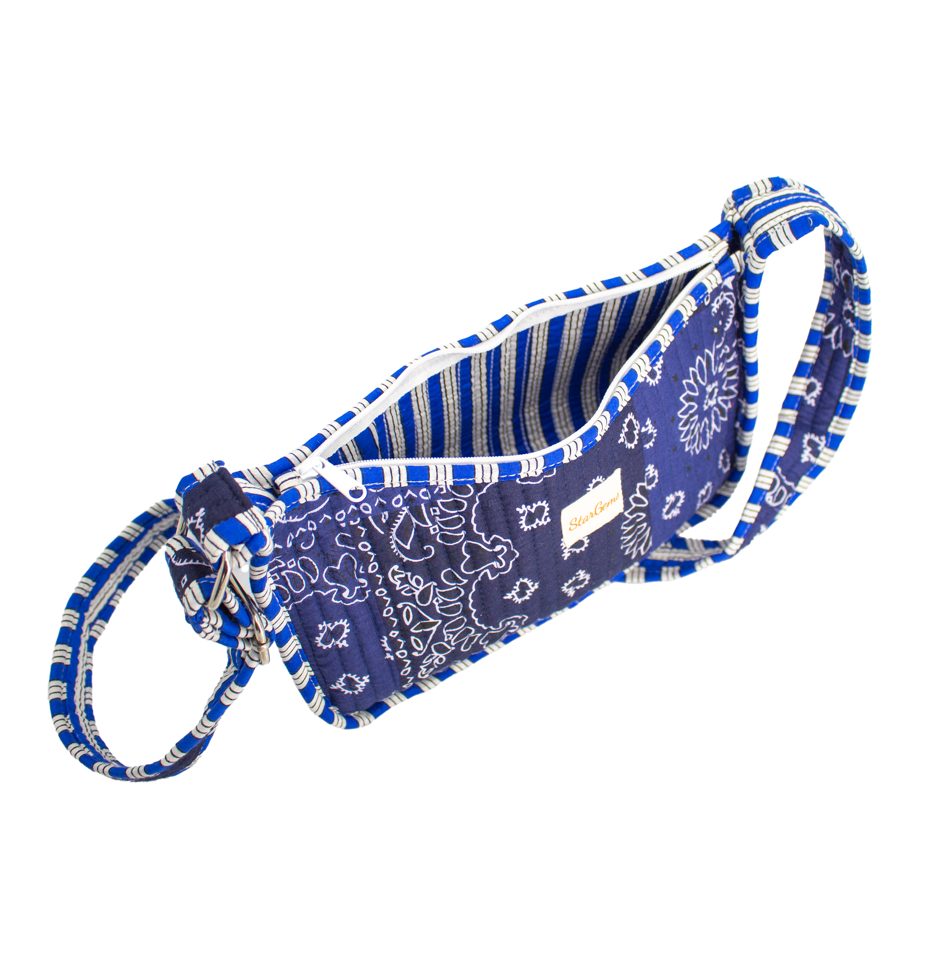 Blue Bandana Mini Shoulder Bag