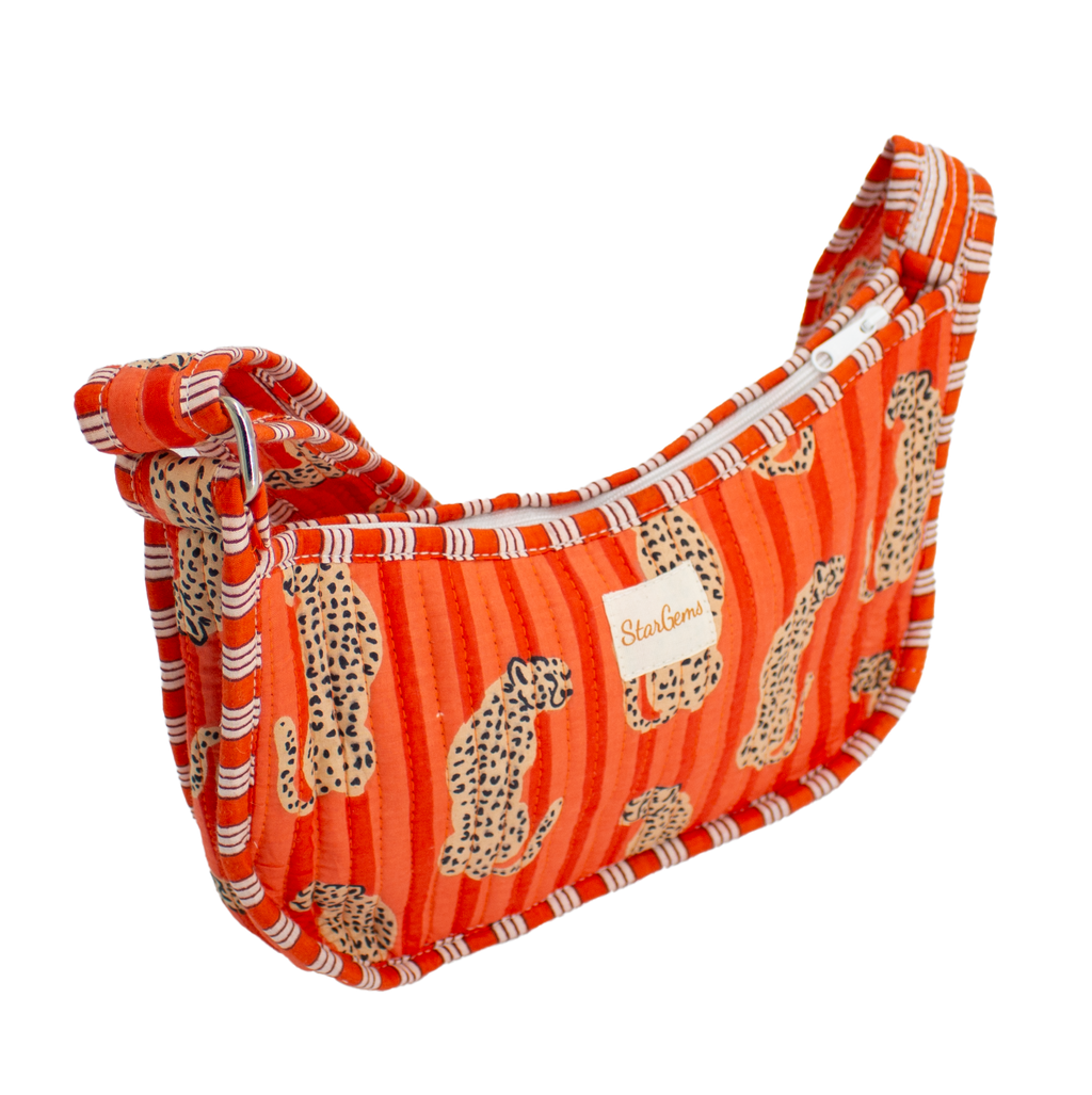 Orange Mini Shoulder Bag