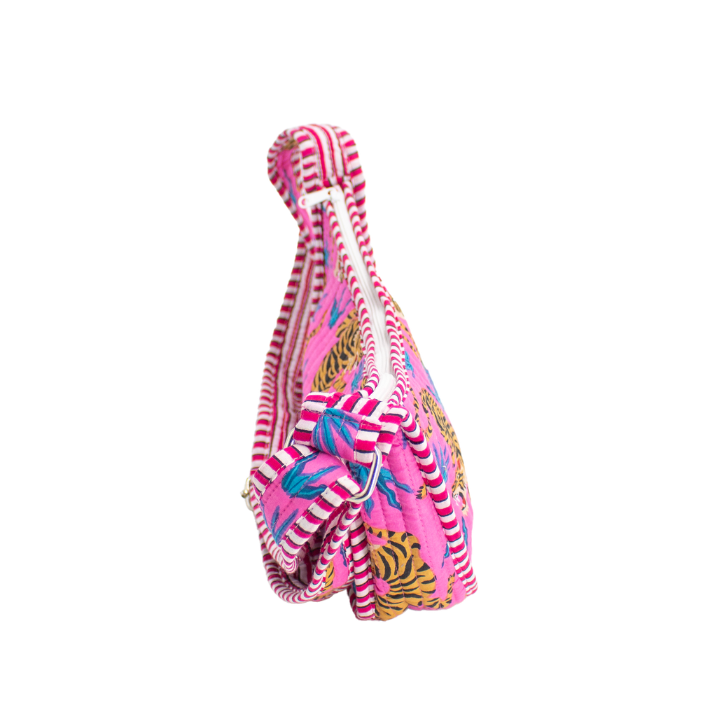 Roze Tijger Mini Schoudertas