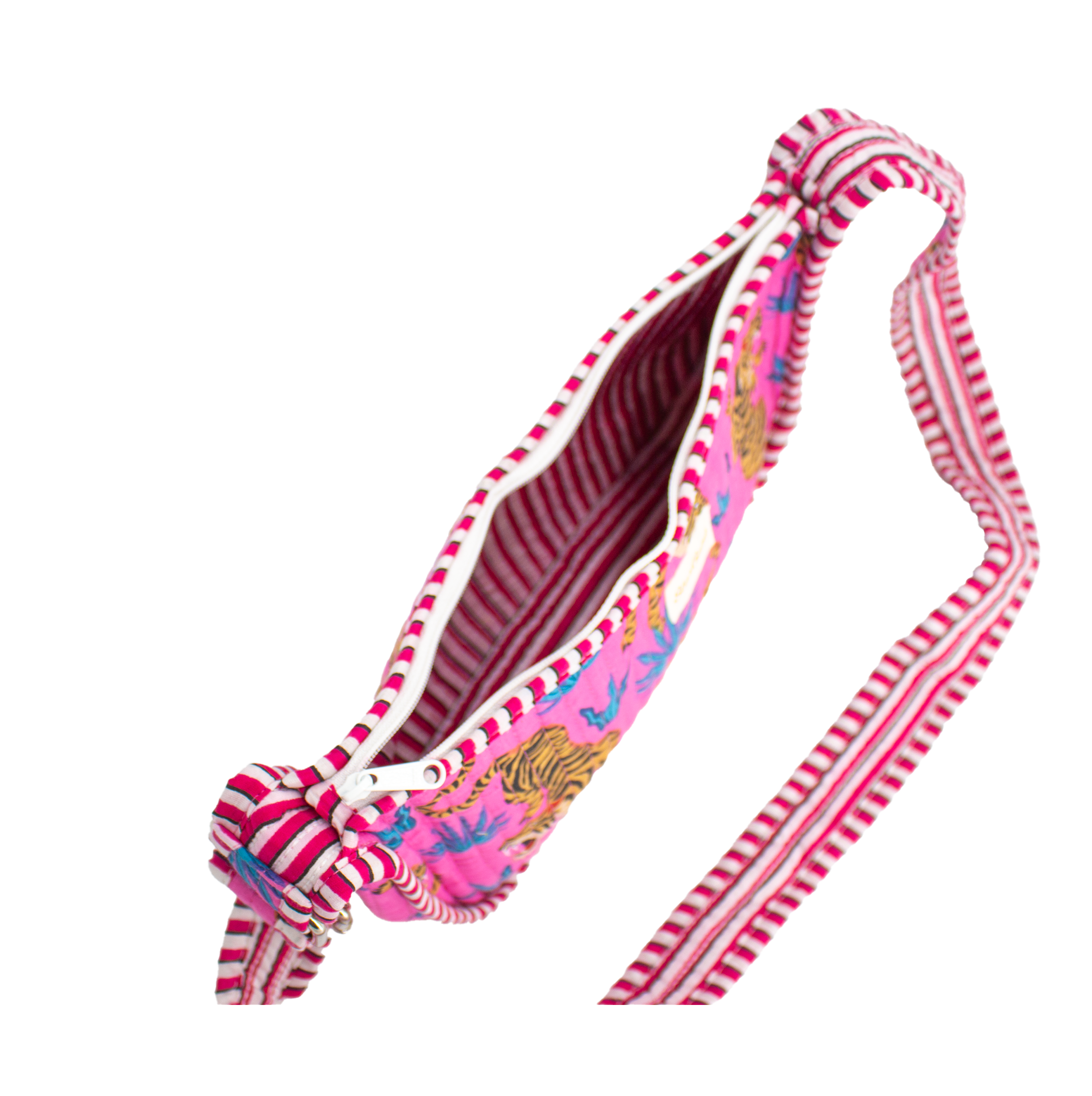 Roze tijger Mini Schoudertas