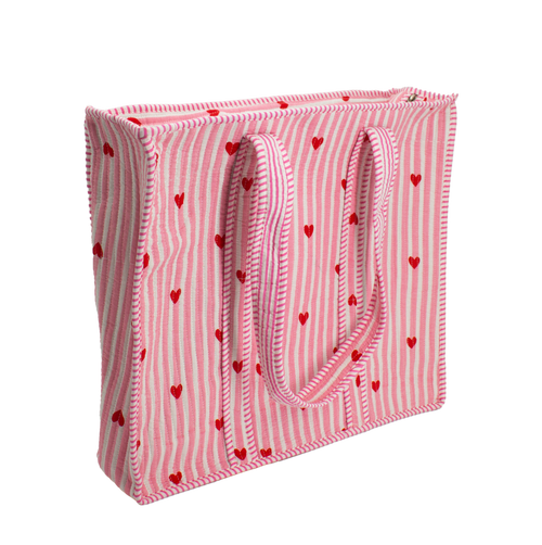 Babyroze hart Tote bag