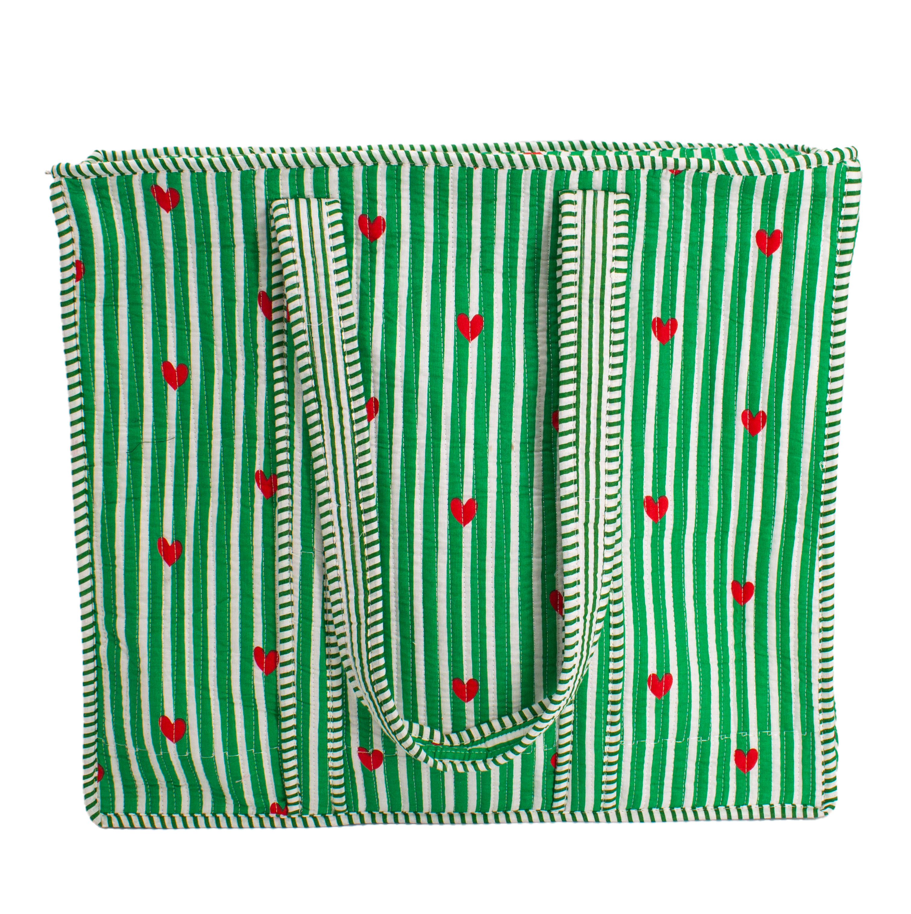 Groene hart Tote bag