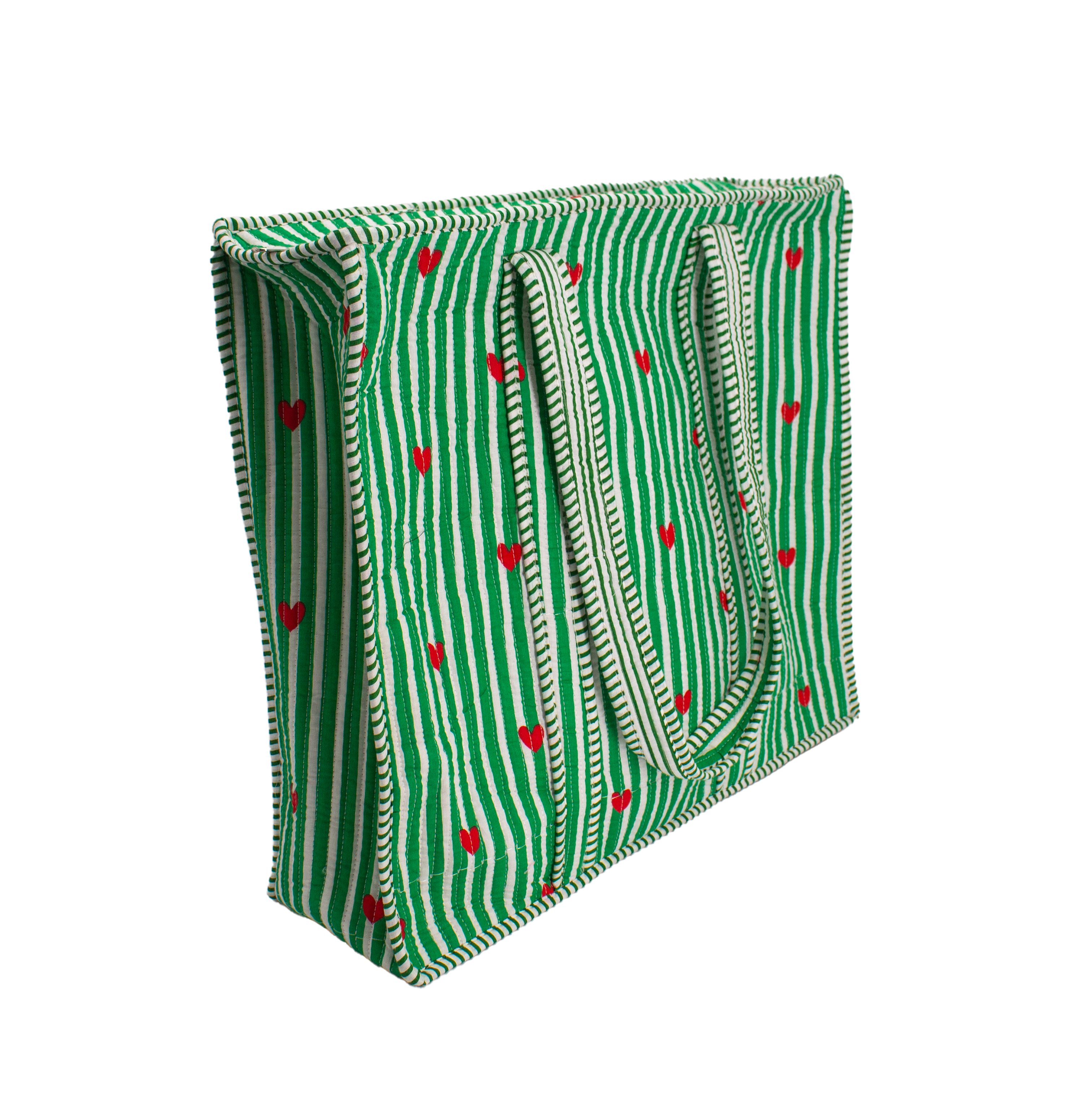 Groene hart Tote bag