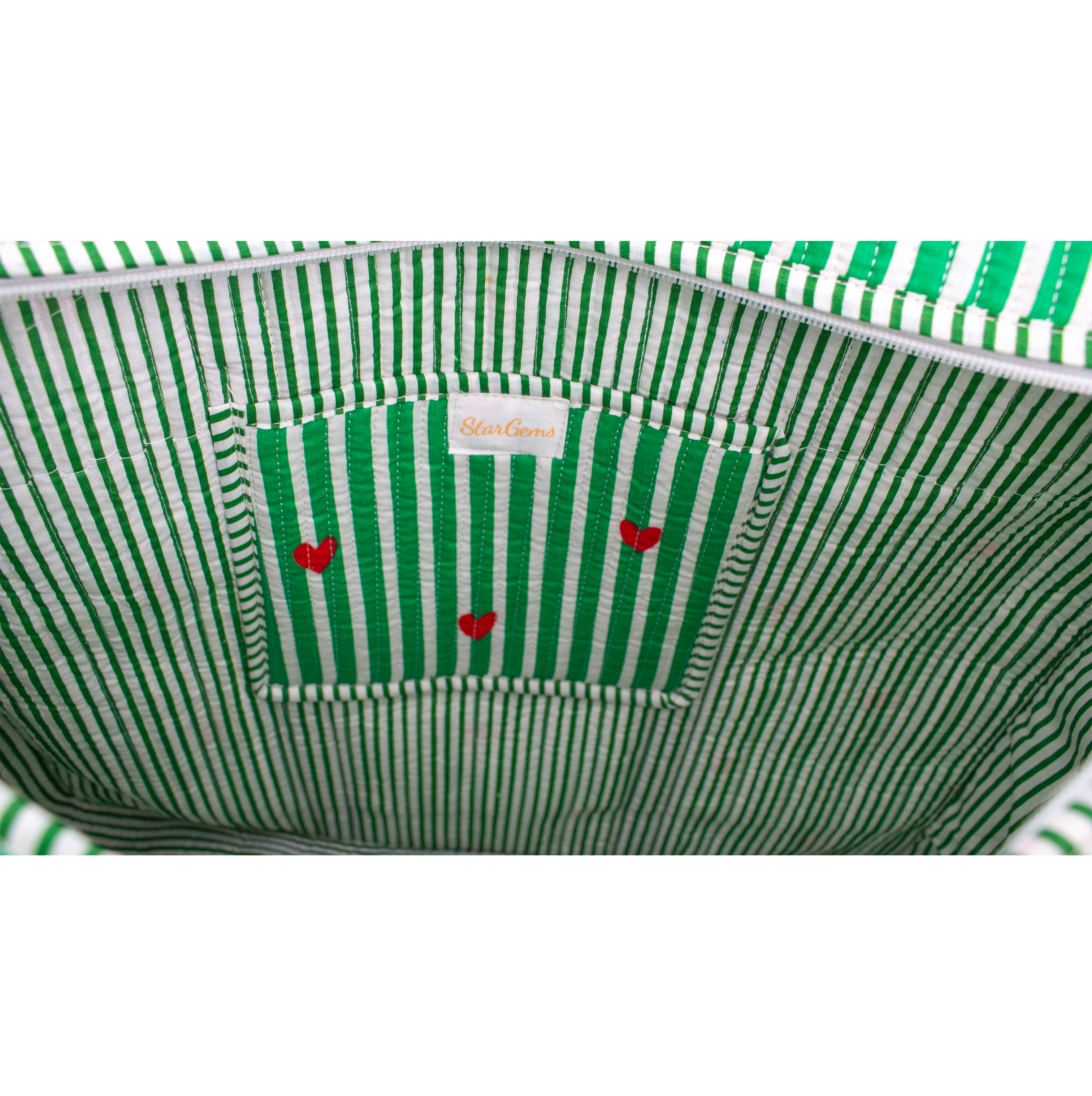 Groene hart Tote bag