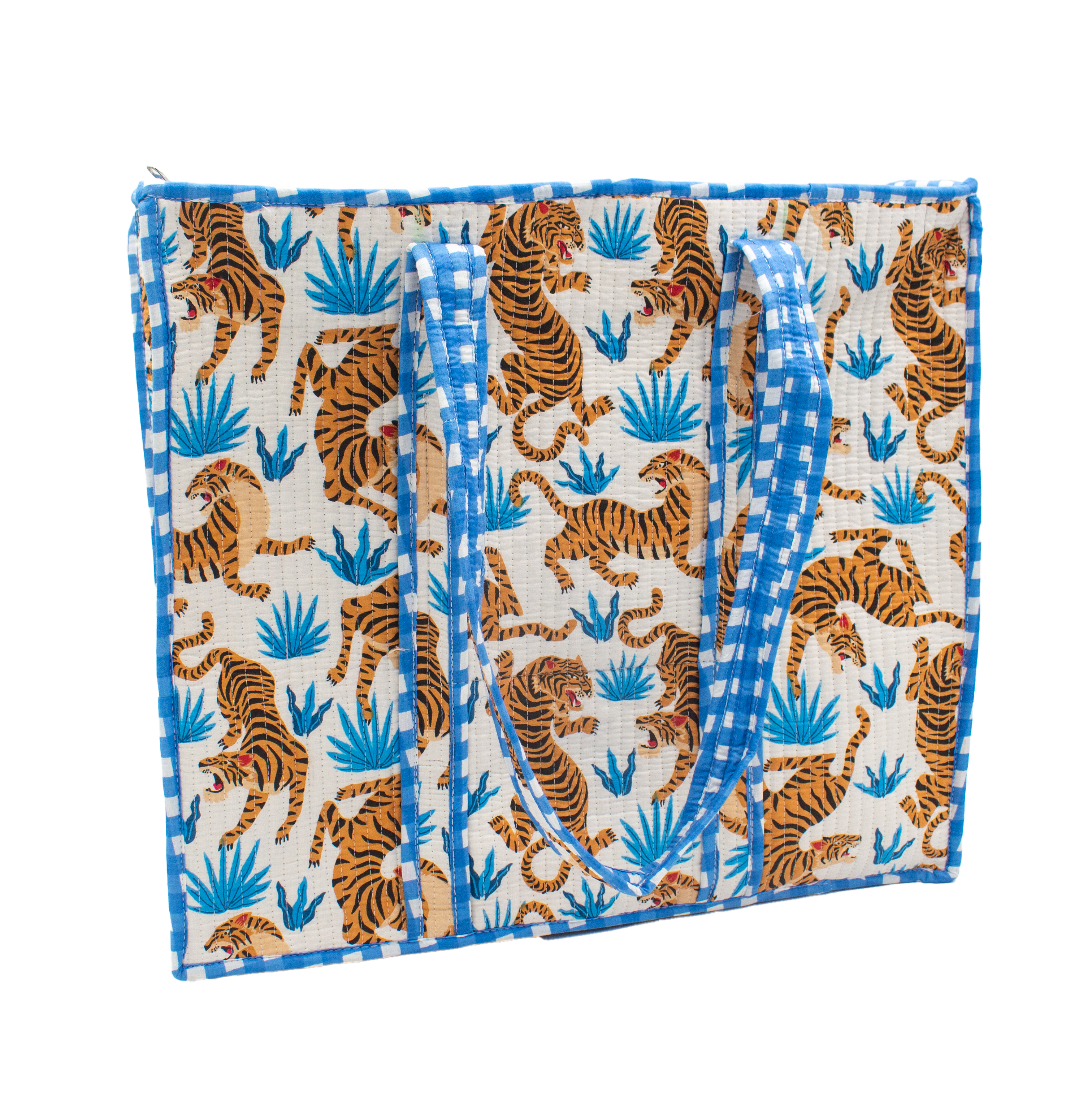 Witte tijger Tote bag