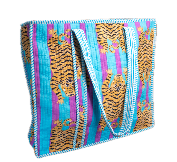 Candy Tiger Tote Bag