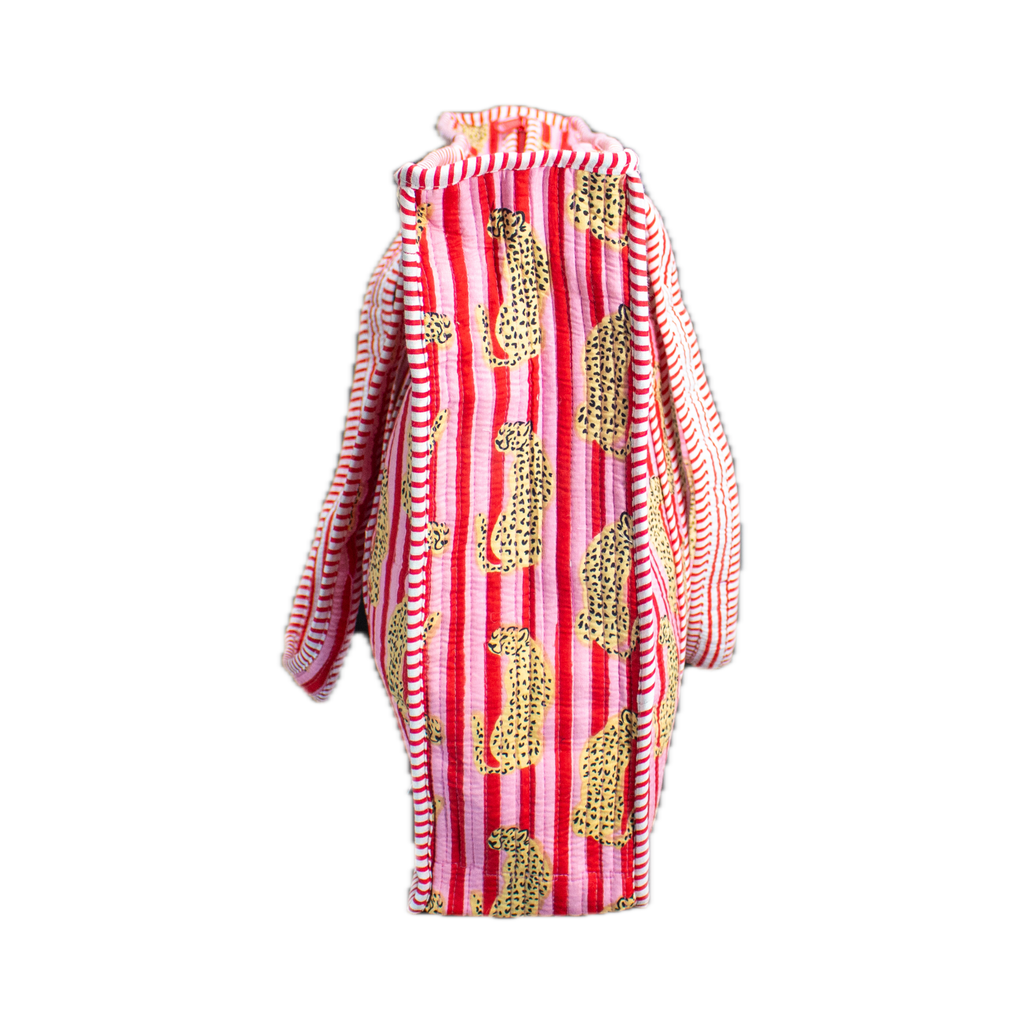 Roze Cheeta Tote bag