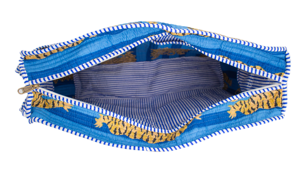 Blue Tiger Travel tote