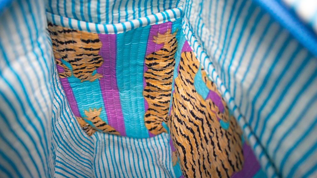 Candy Tijger Travel tote