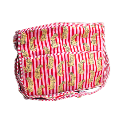 Roze Cheeta Travel tote