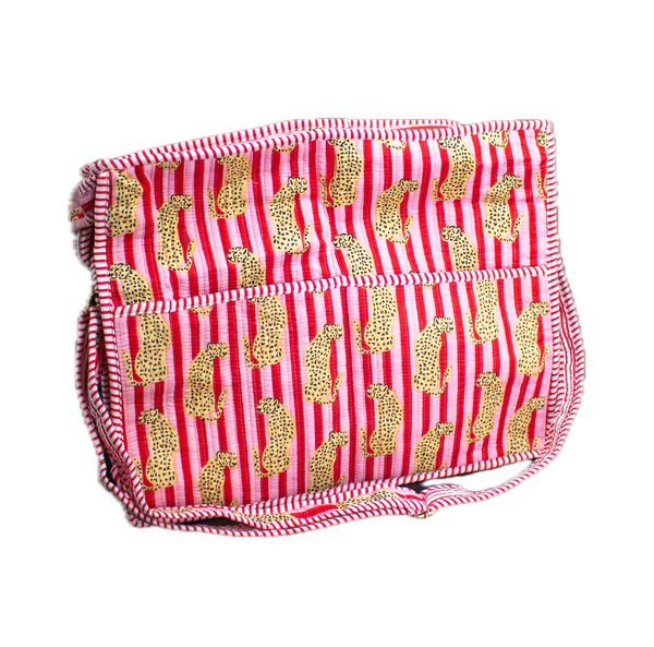Roze Cheeta Travel tote