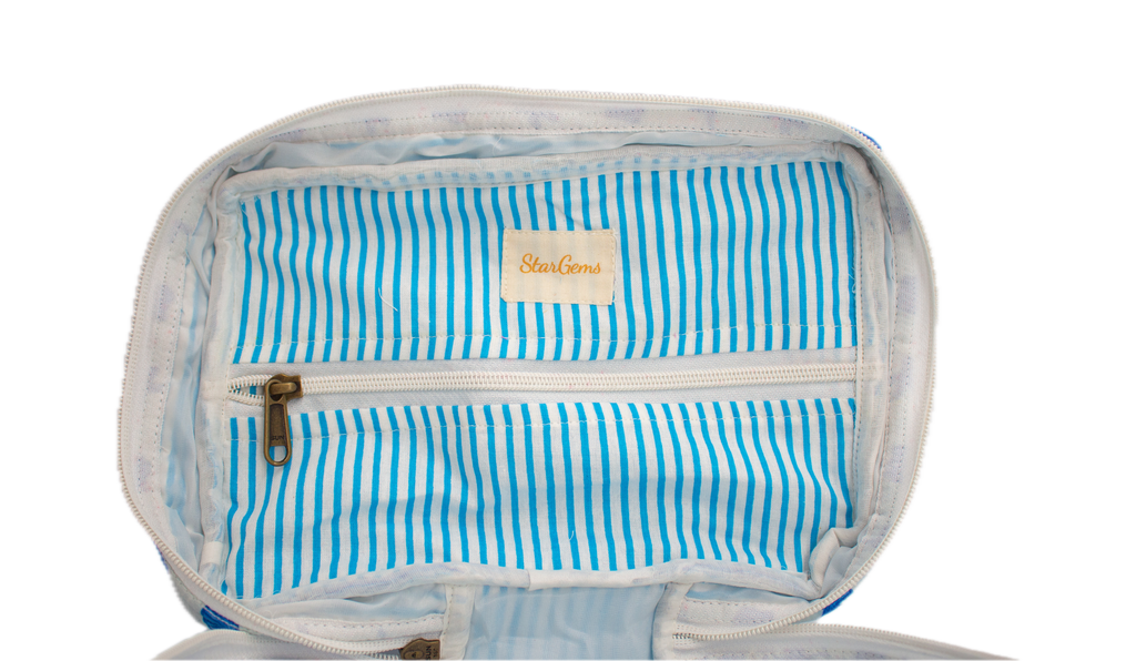 Blauwe Kreeft Vanity bag