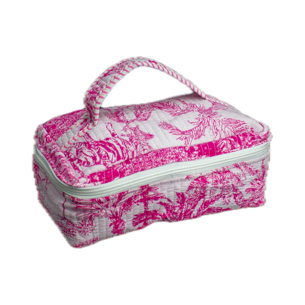 Roze Jungle Vanity bag