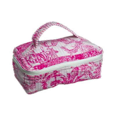 Roze Jungle Vanity bag