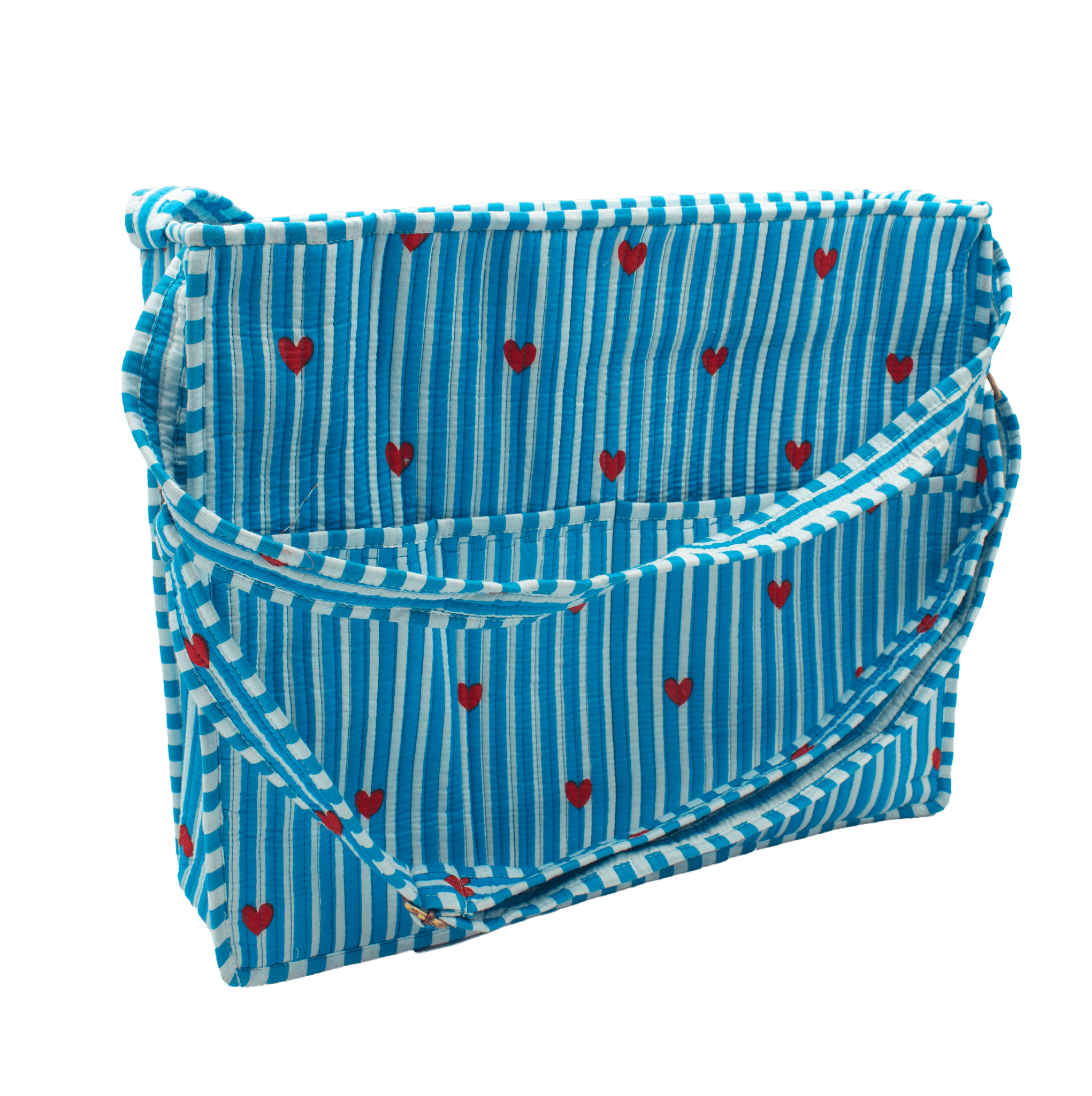 Blauw hart Luiertas - StarGems