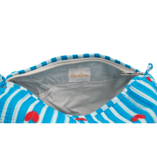 Blauw hart Pouch set - StarGems