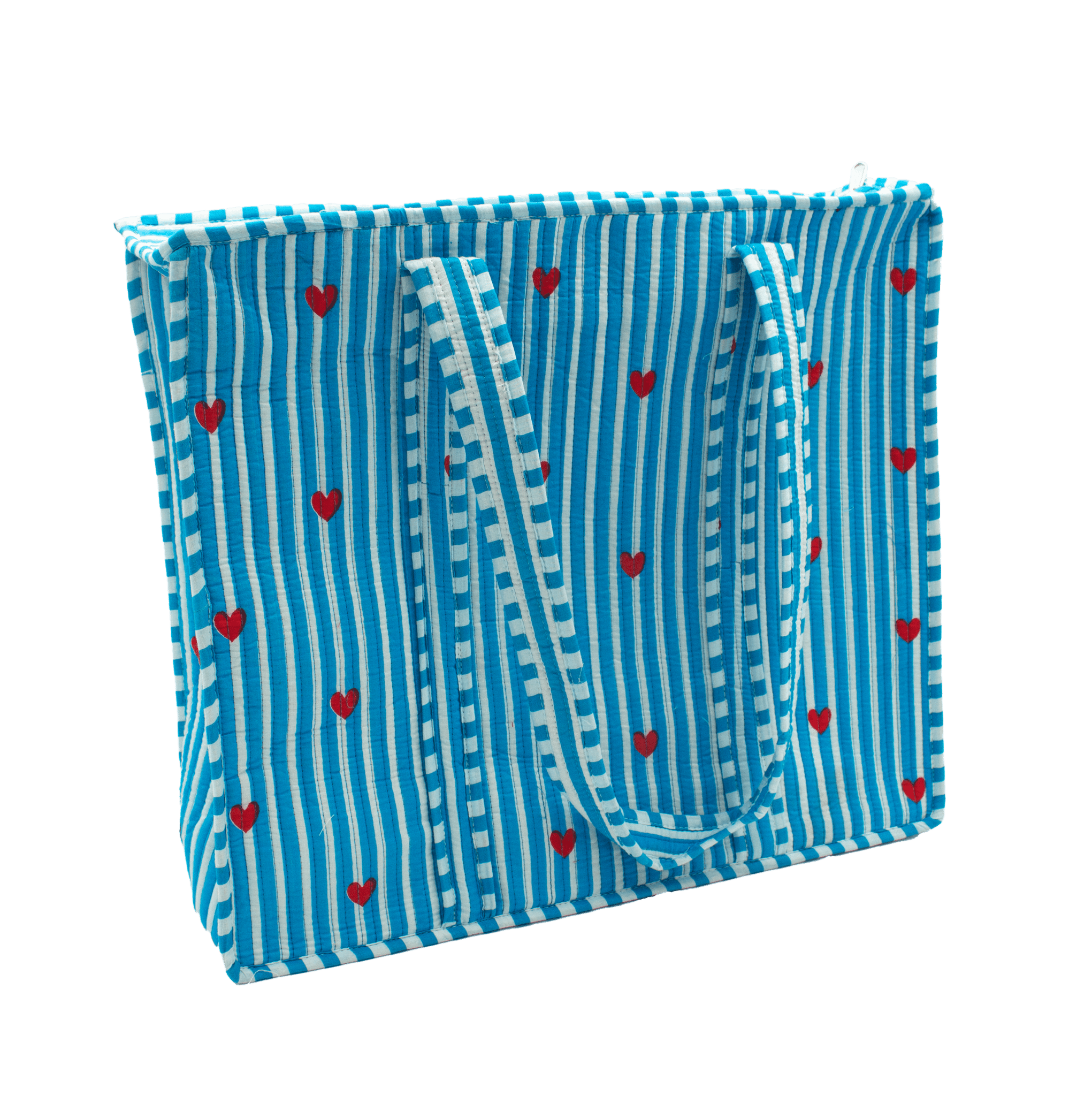 Blauw hart Tote bag - StarGems