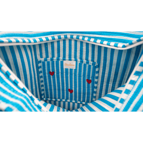 Blauw hart Tote bag - StarGems