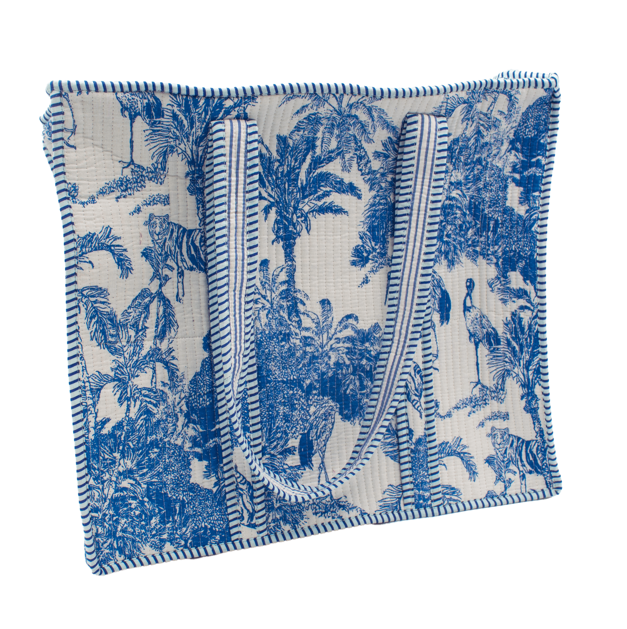 Blauwe jungle Tote bag - StarGems