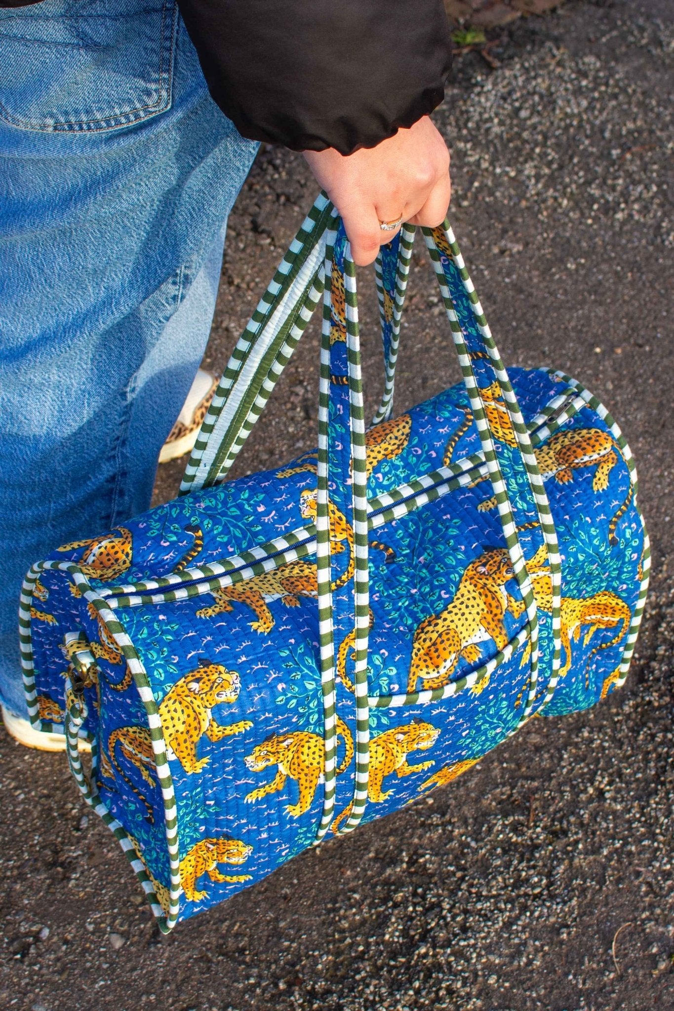 Blauwe tijger Duffel bag - StarGems