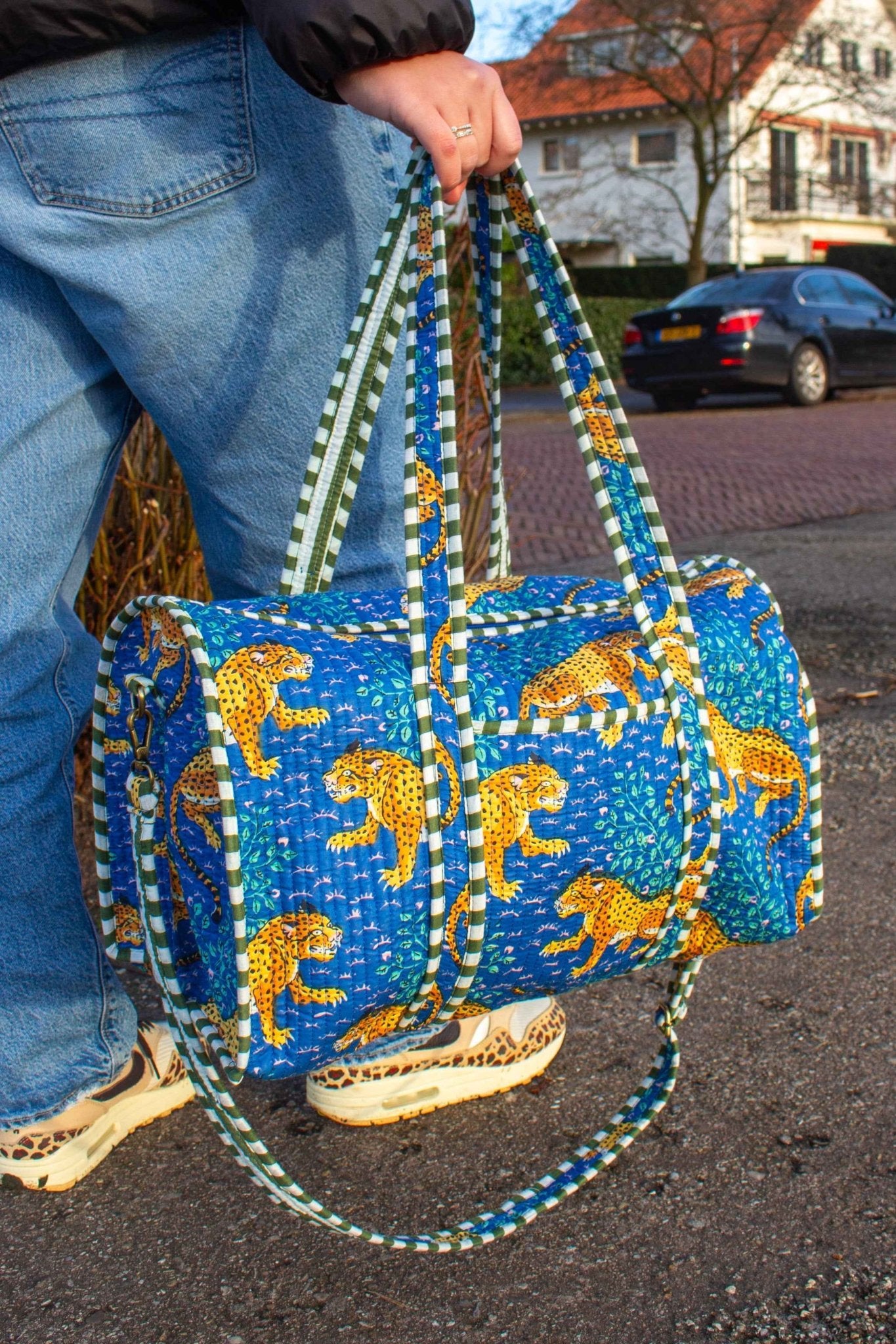 Blauwe tijger Duffel bag - StarGems