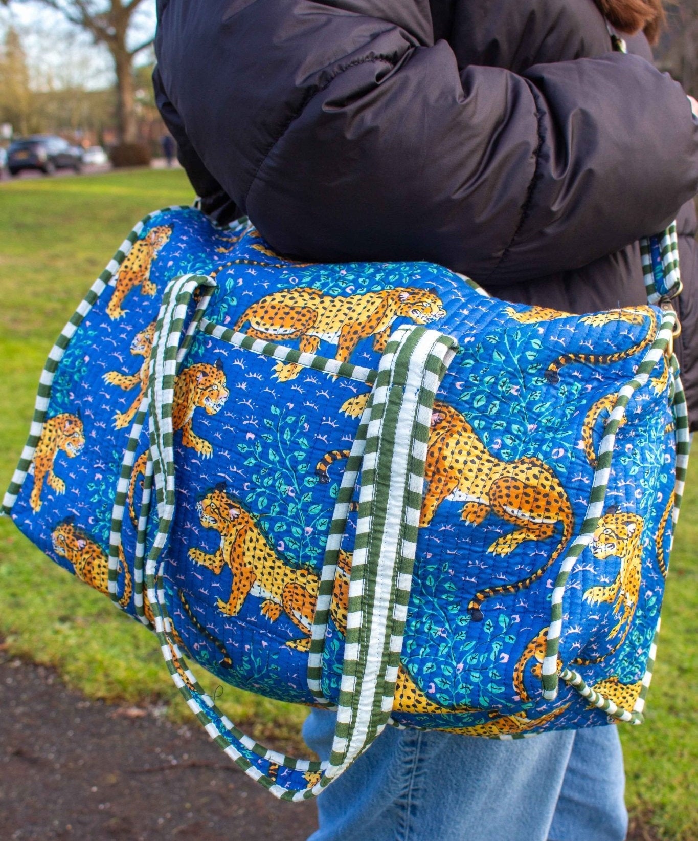 Blauwe tijger Duffel bag - StarGems