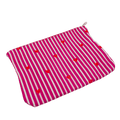 Donkerroze hart Laptophoes - StarGems