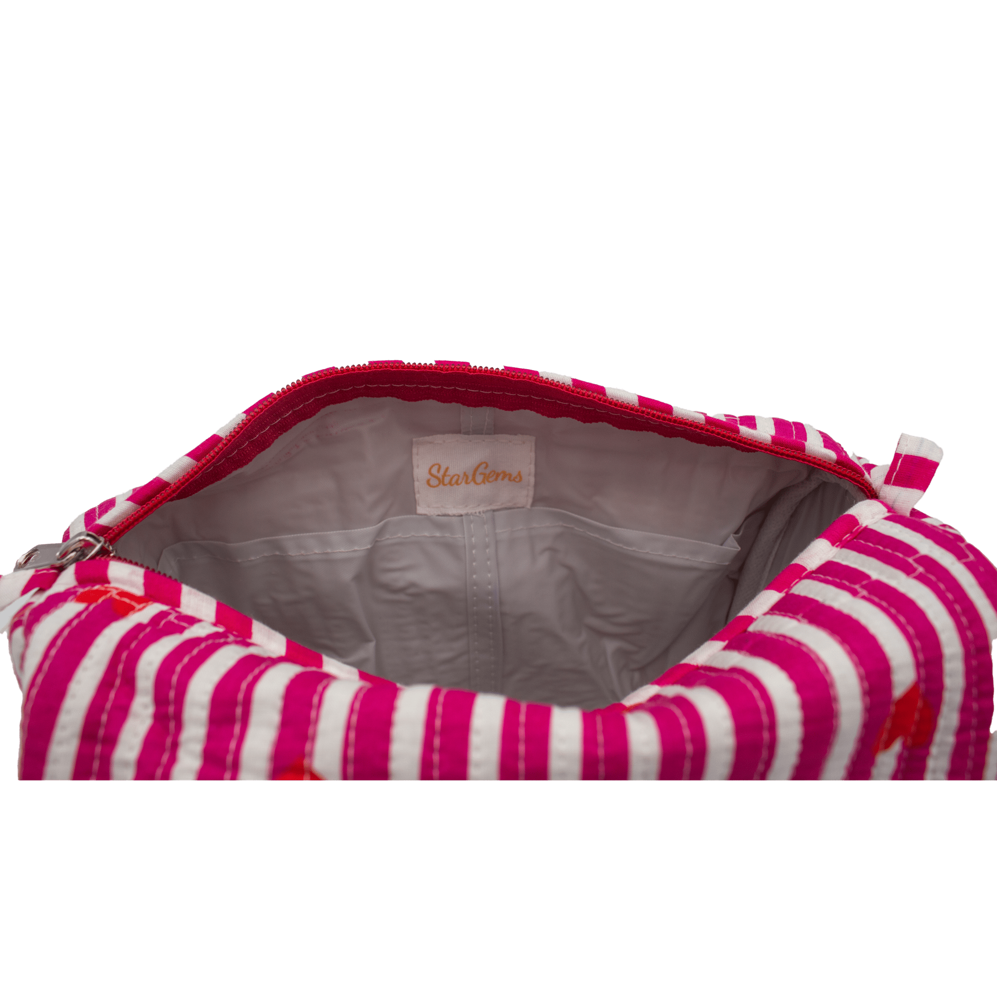Donkerroze hart Pouch set - StarGems