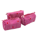 Donkerroze hart Pouch set - StarGems