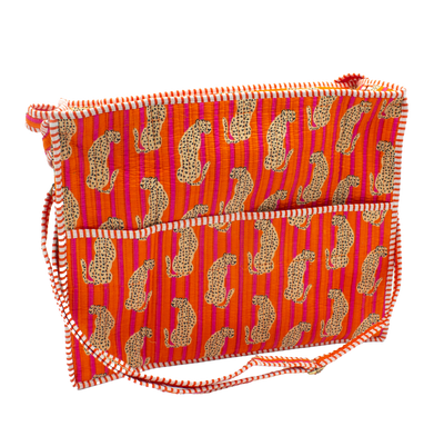Oranje Cheeta Travel tote